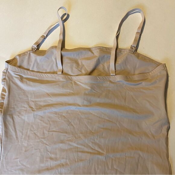 Maidenform 00224 Self Expressions Multi-Way Lite Shaping Slip Dress Beige Large - Picture 4 of 15